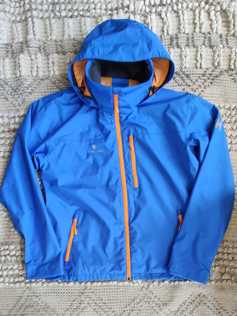 Helly Hansen Jacket Mens XL Seabourn Alaska Crew Hooded Waterproof Windproof
